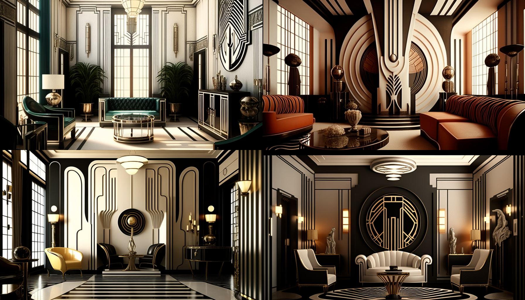 PaintRight Get The Look Art Deco Interior Design Styling 